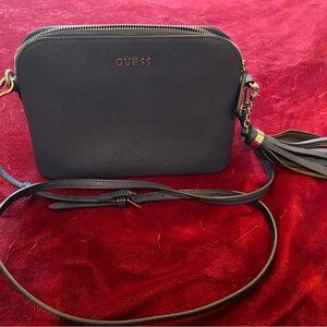 GUESS Blue Crossbody Bag with Tassel